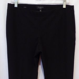 Talbots Modern Black Straight Leg Dress Pants